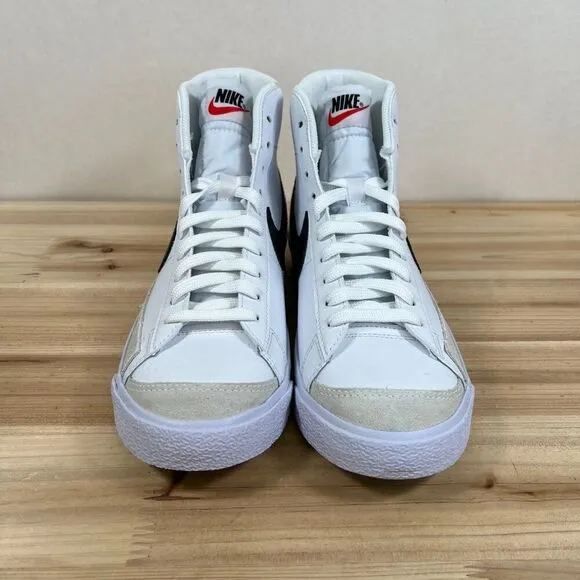 Nike Blazer Mid '77 GS Vintage sneakers kids Youth 6.5 White Black NEW in Box b