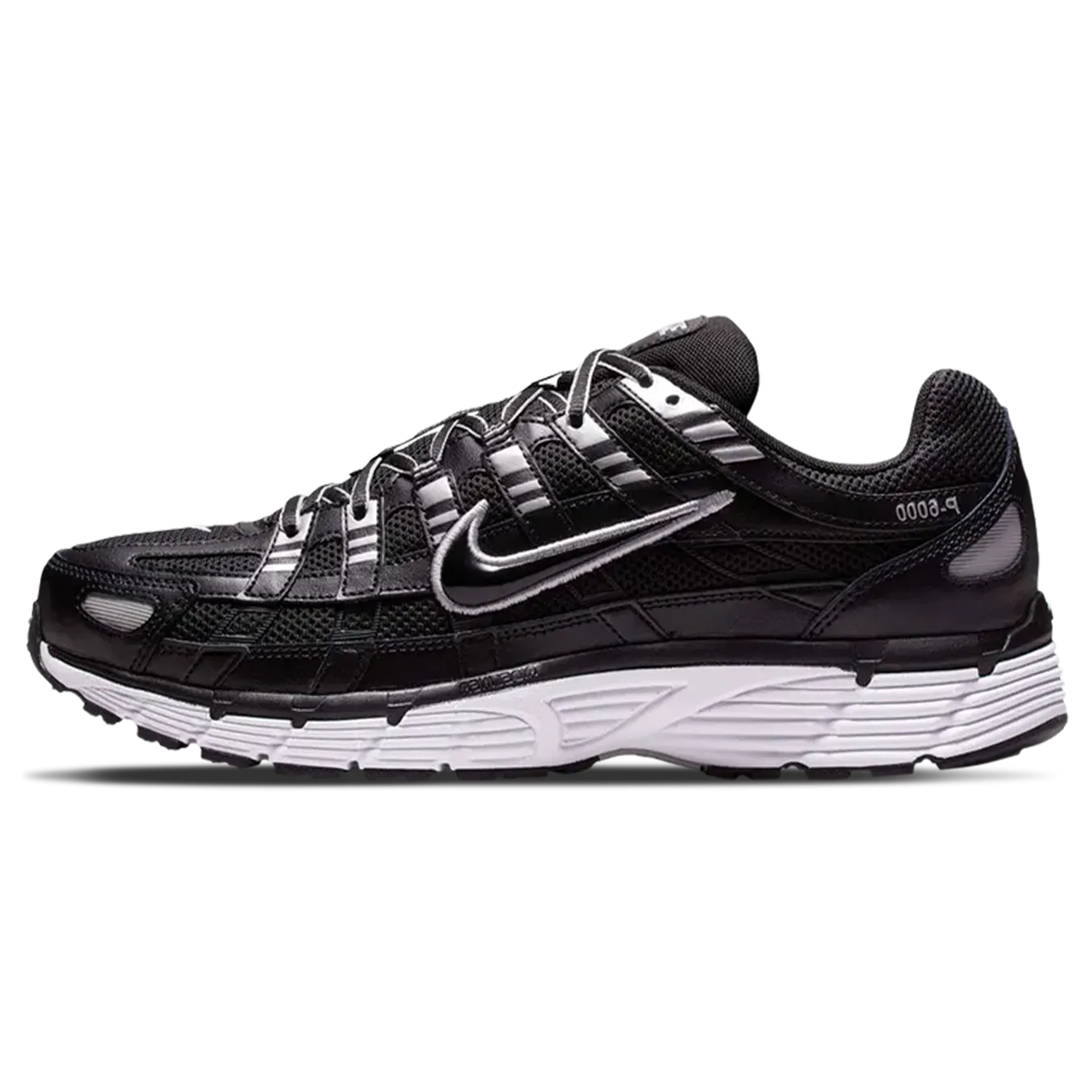 Nike P-6000 'Black Metallic Silver'