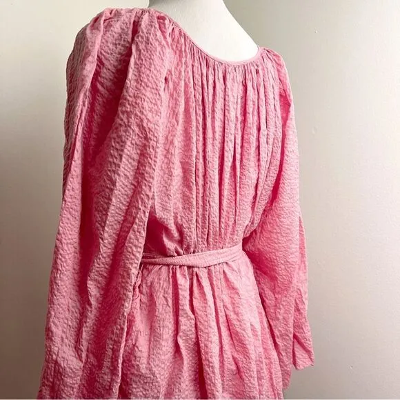 NWOT Marysia Resort Beach Tunic | Pink | 100% Cotton | Long Sleeve | Medium