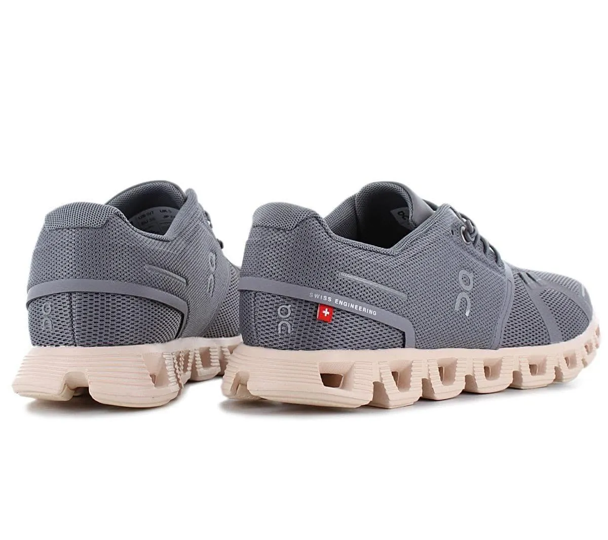 ON Running Cloud 5 - Damen Sneaker Laufschuhe Zinc-Shell 59.98883