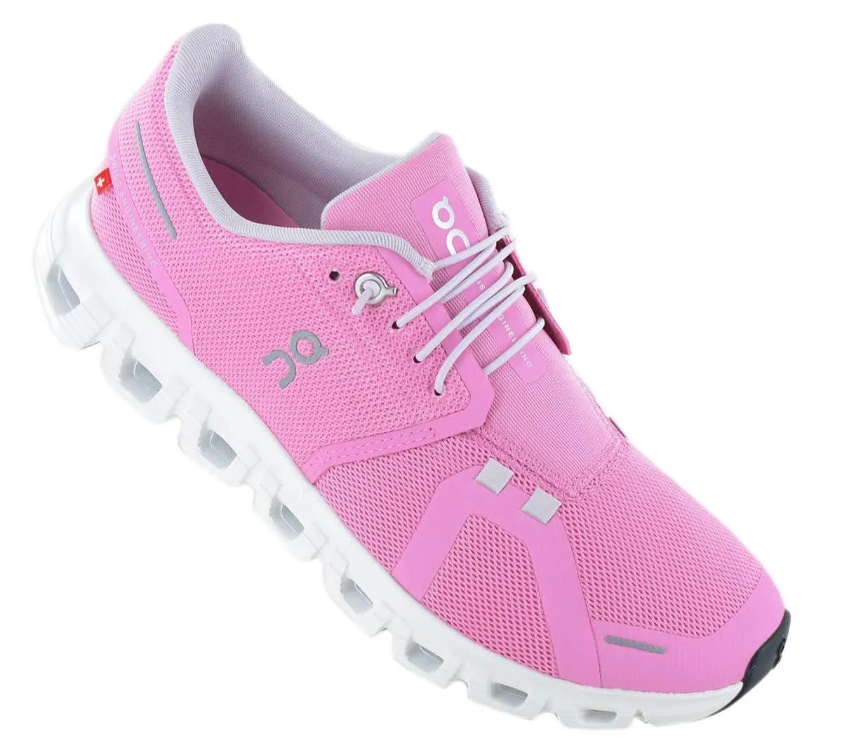 ON Running Cloud 6 - Damen Sneakers Schuhe Raspberry-White 3WF10063013 5