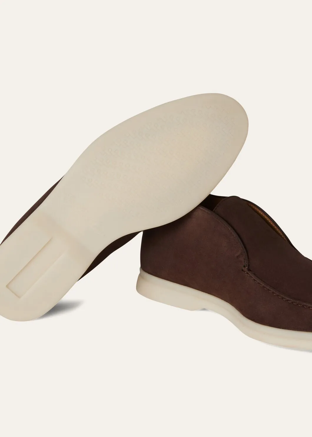 Open Walk Boots in Chocolate Suede