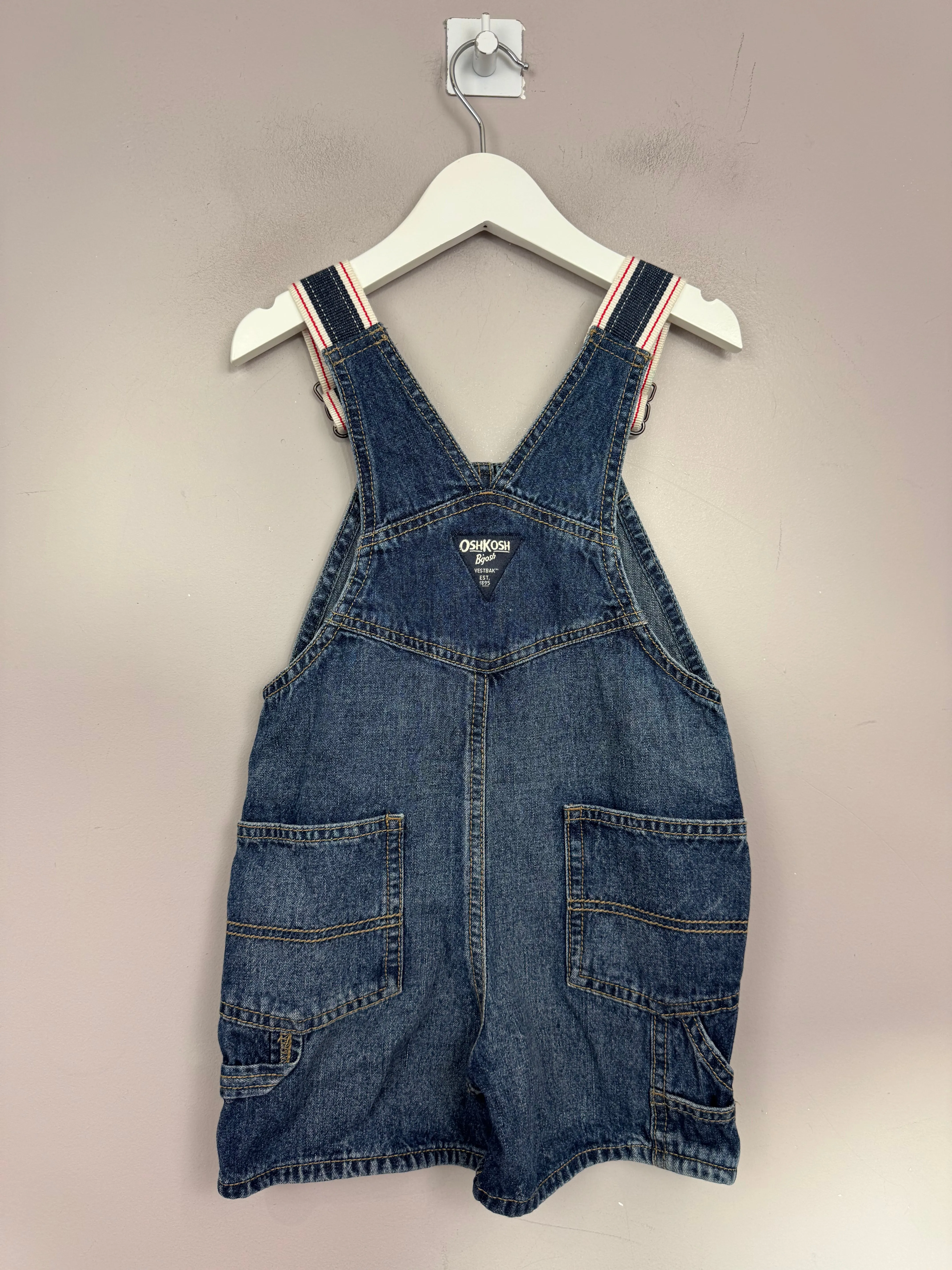 Oshkosh Short Denim Dungarees 3y