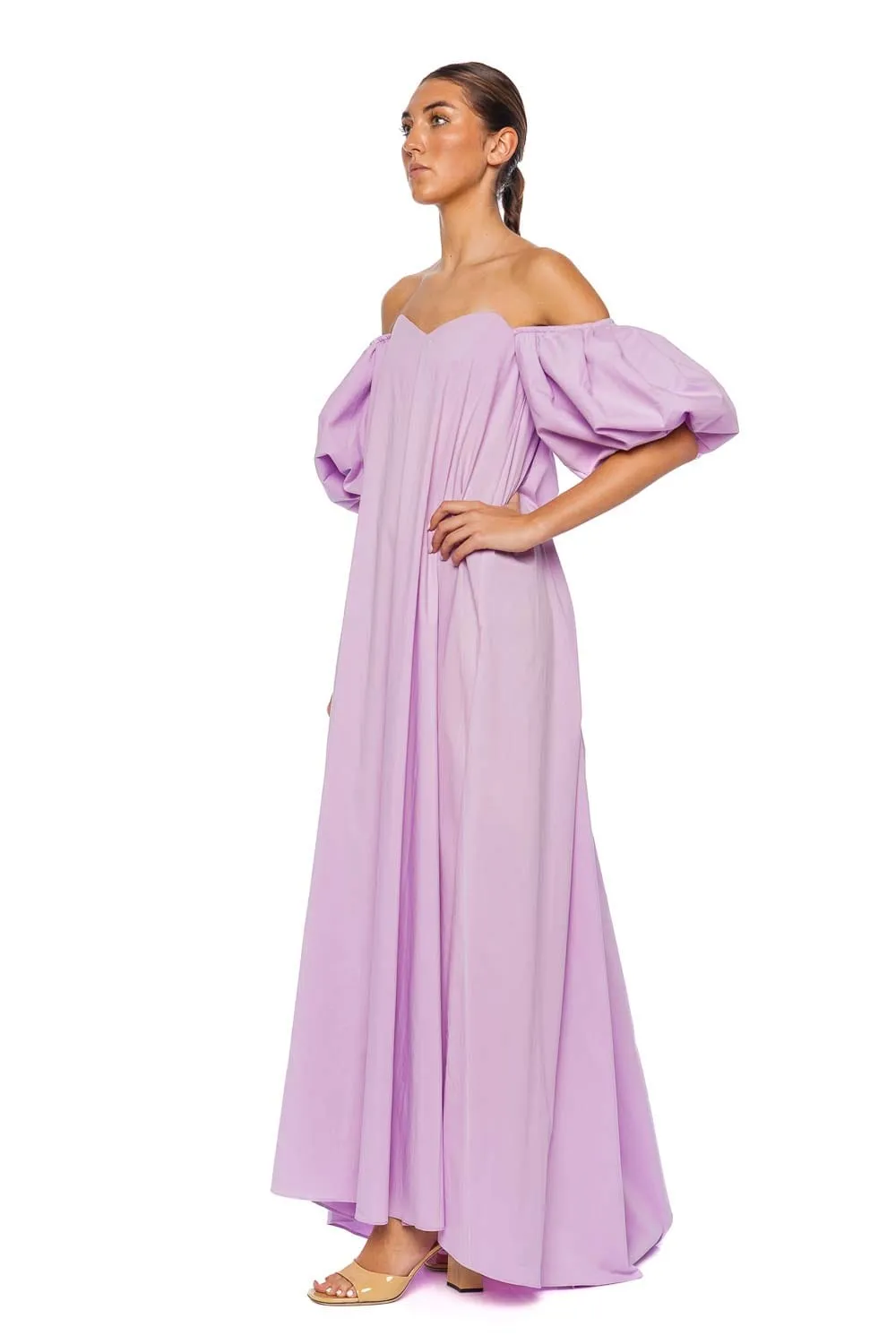 Palmer Mauve Off Shoulder Gown