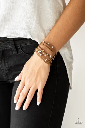 Paparazzi - Colorfully Coachella - White Urban Bracelet