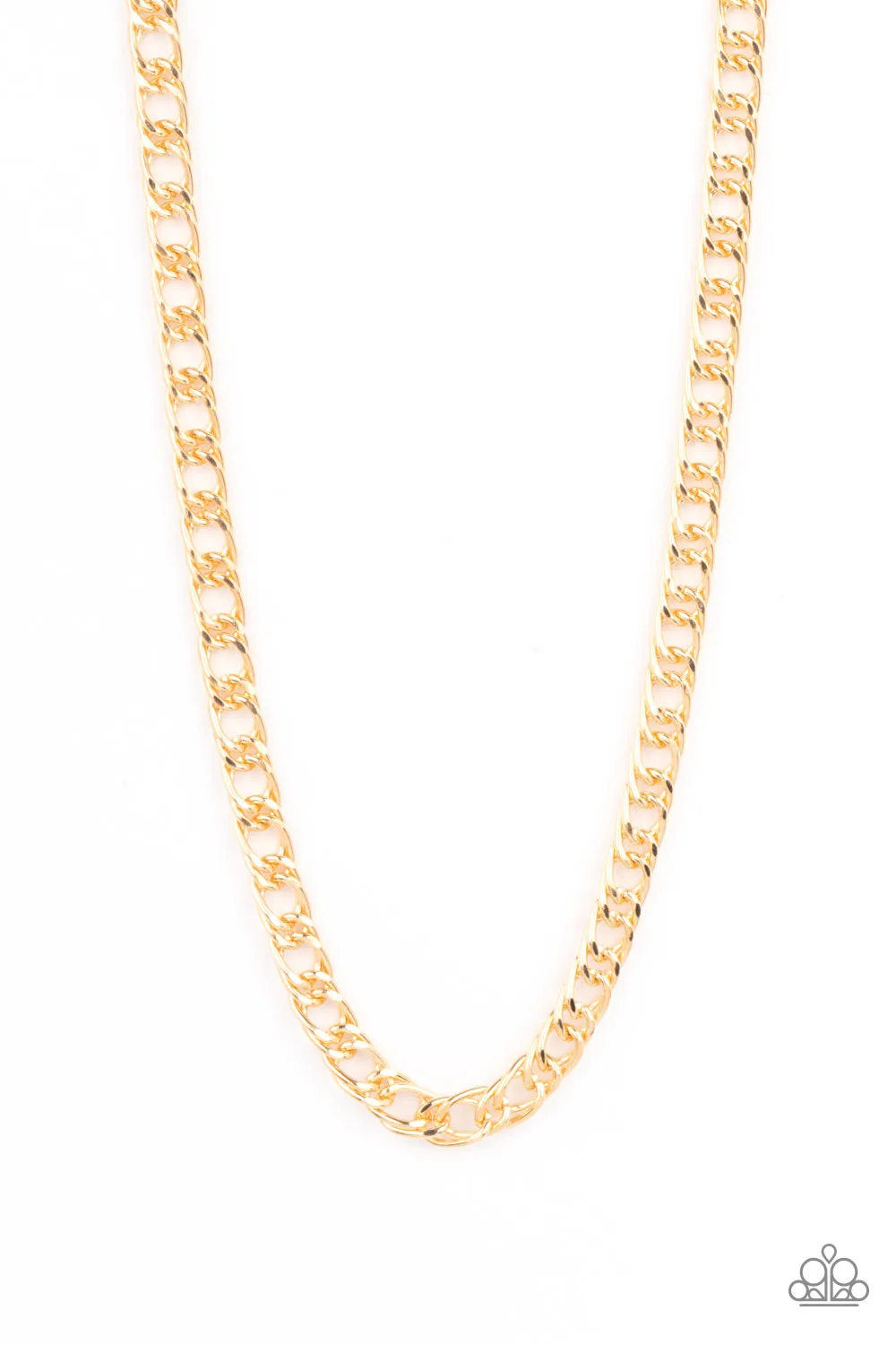 Paparazzi - Ground Game - Gold Necklace