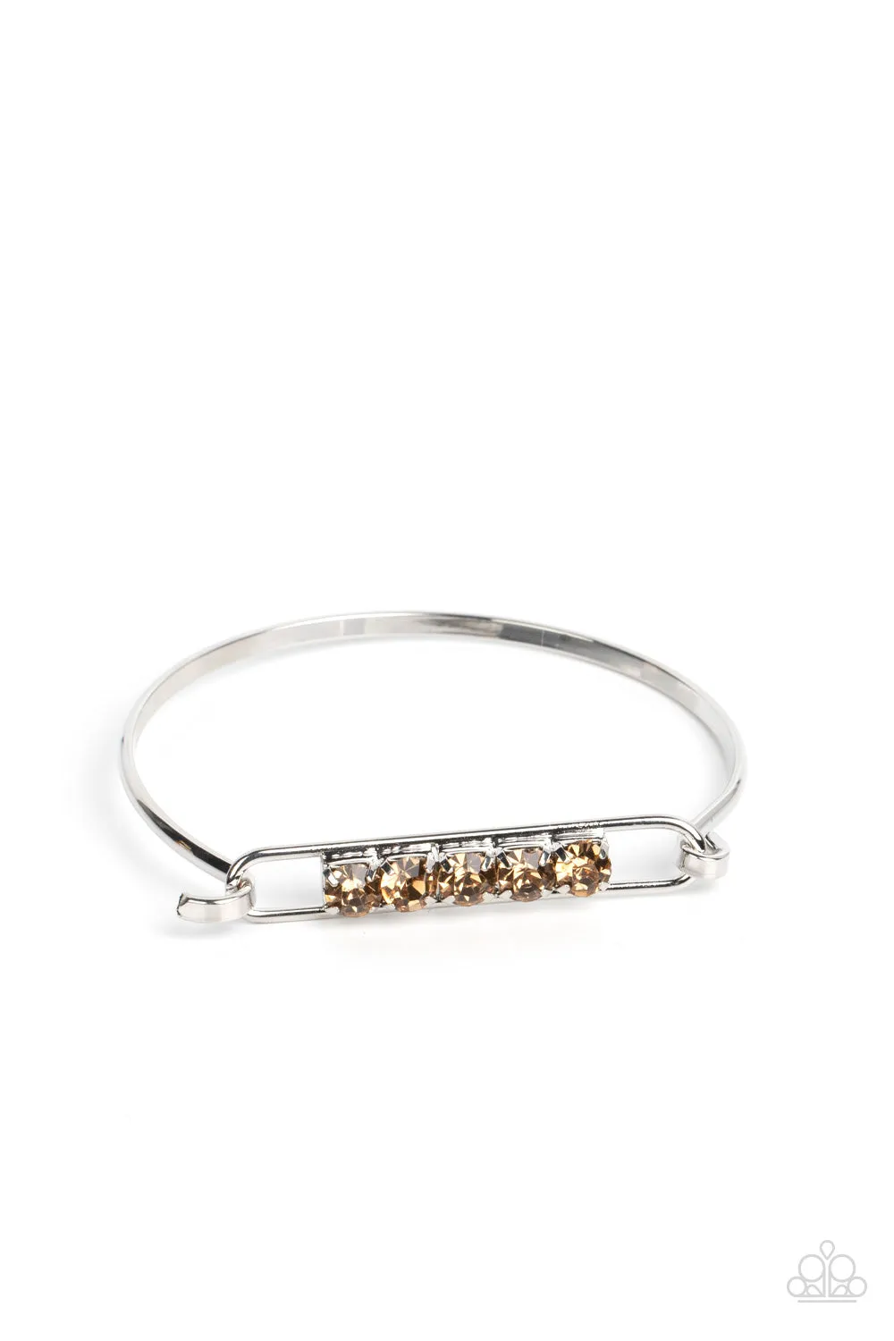 Paparazzi In CHARMS Way Bracelet Brown