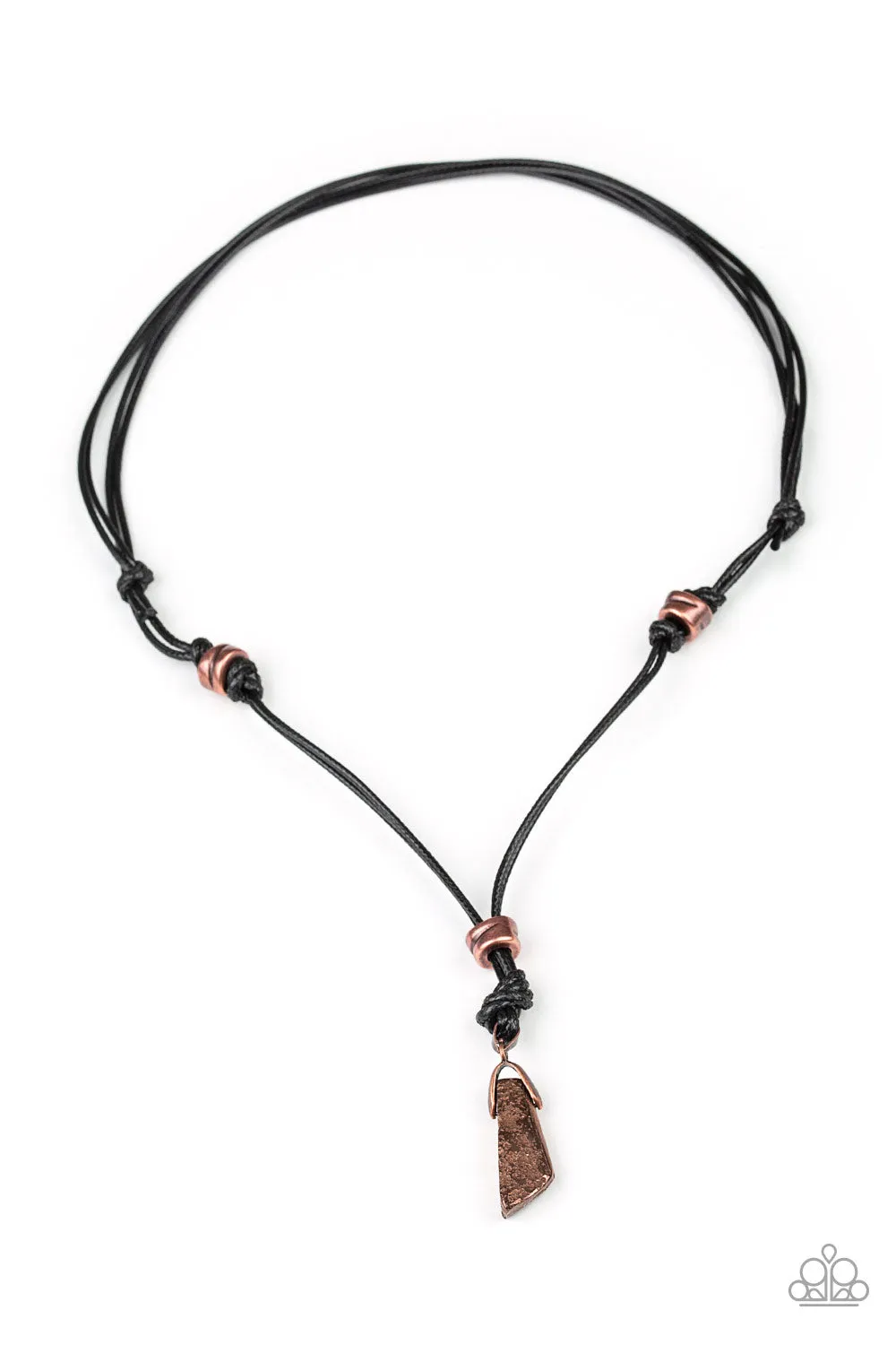Paparazzi Midnight Meteorite Necklace Copper