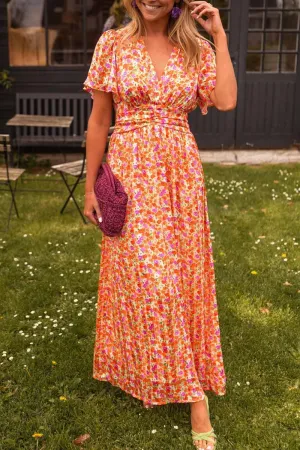 Pauline | Long Floral Dress