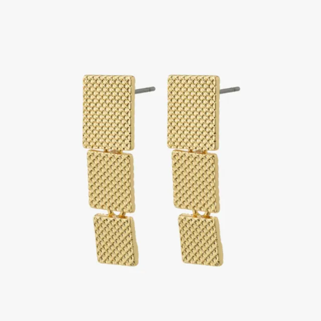 Pilgrim Klaudia Gold Drop Earrings