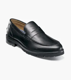 Renegade Moc Toe Penny Loafer-Black | Florsheim