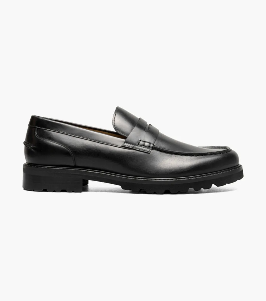 Renegade Moc Toe Penny Loafer-Black | Florsheim