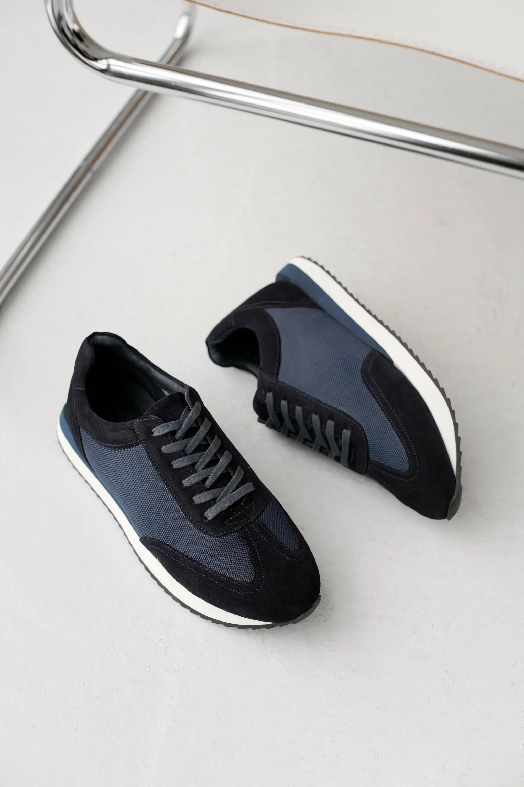 Richard Sneaker // Navy Suede