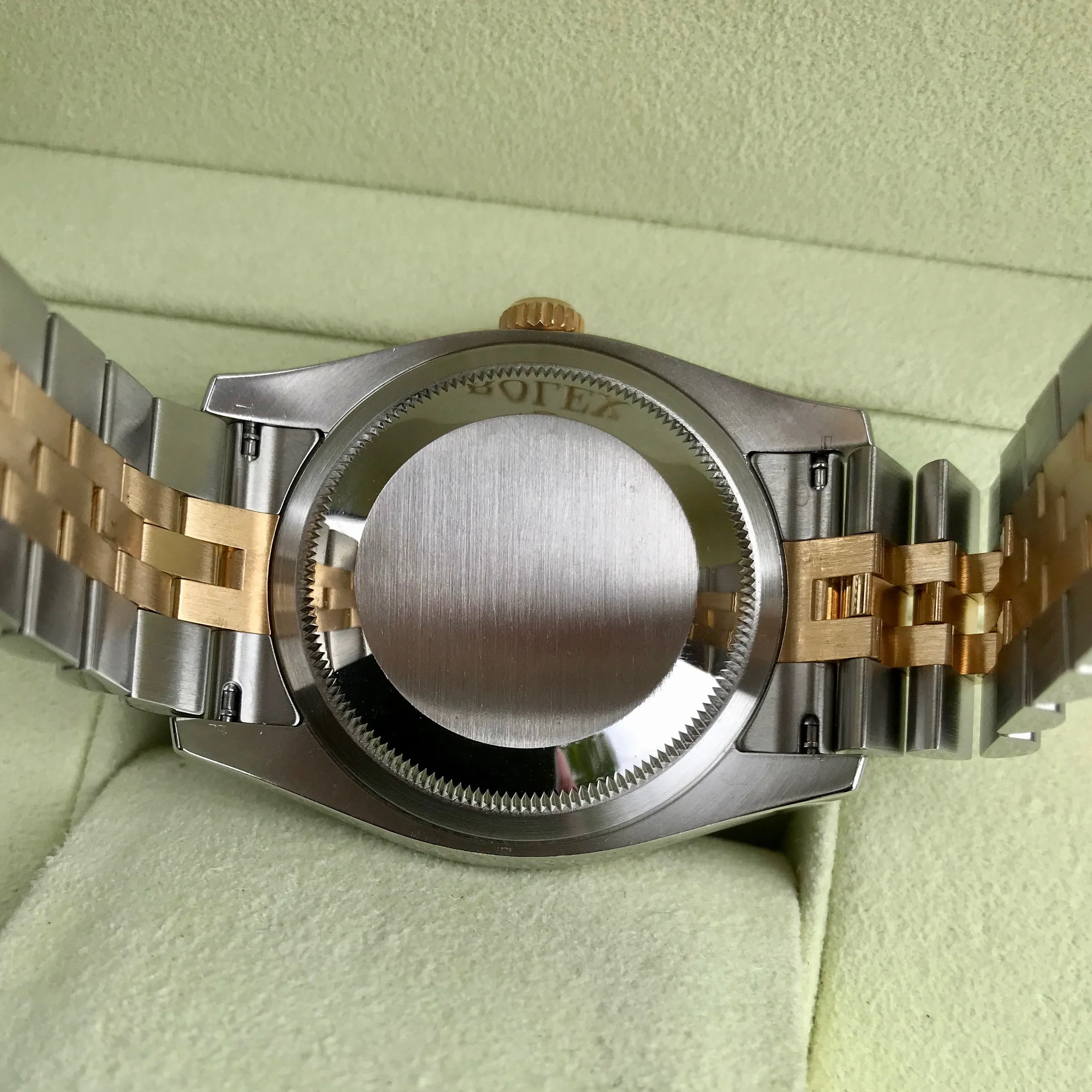Rolex Datejust 116233 Two Tone Steel Gold Roman MOP Automatic Wristwatch