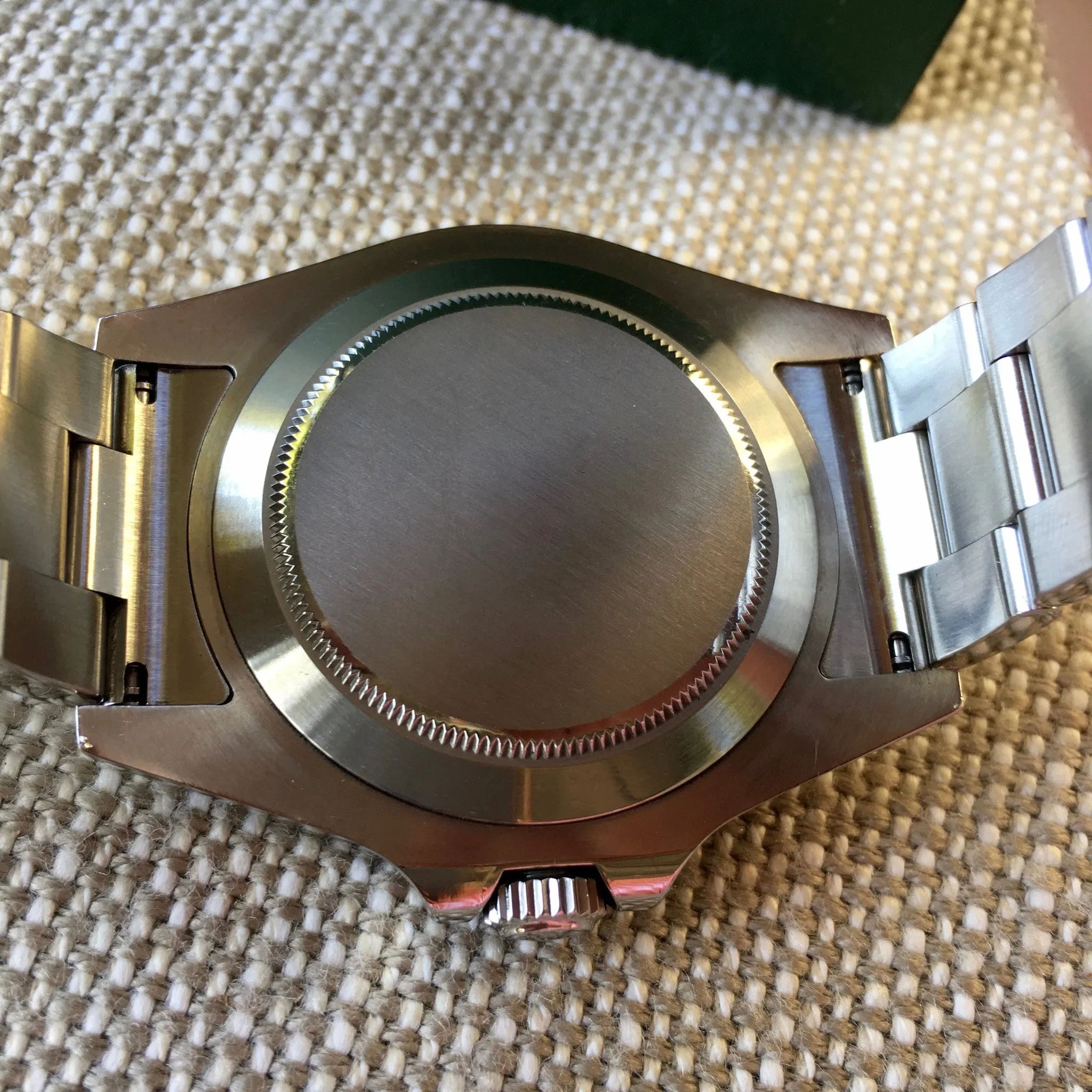 Rolex Explorer II 216570 Steel GMT Random Serial Oyster Wristwatch 2013 Box Papers