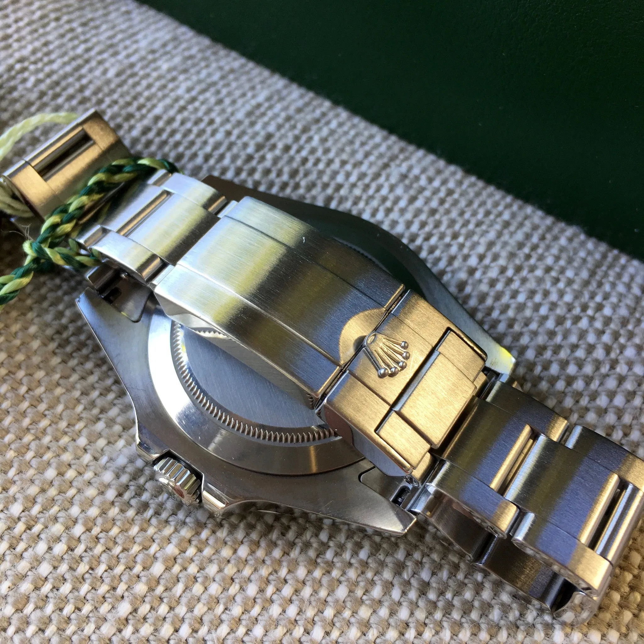 Rolex Explorer II 216570 Steel GMT Random Serial Oyster Wristwatch 2013 Box Papers