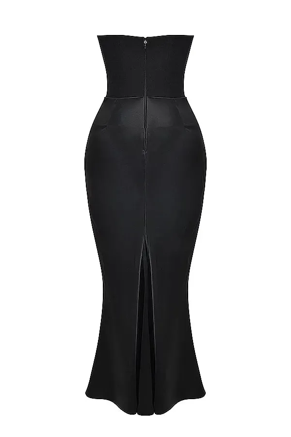 ROSALIND MAXI DRESS - BLACK