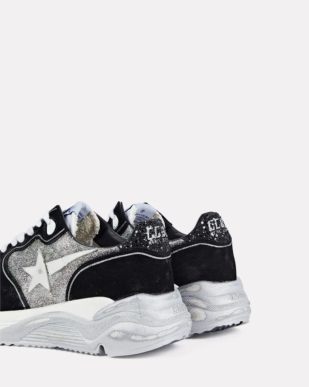 Running Sole Suede Sneakers