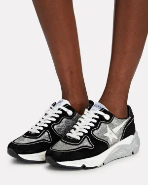 Running Sole Suede Sneakers