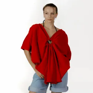 Scarlet Breeze Cover-Up Blouse