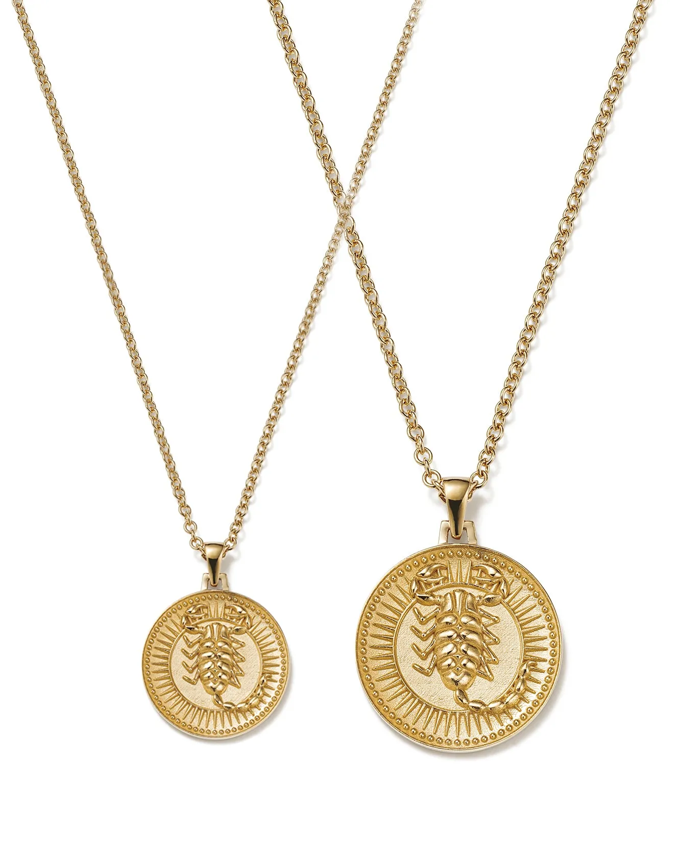 Scorpio Zodiac Pendant Necklace