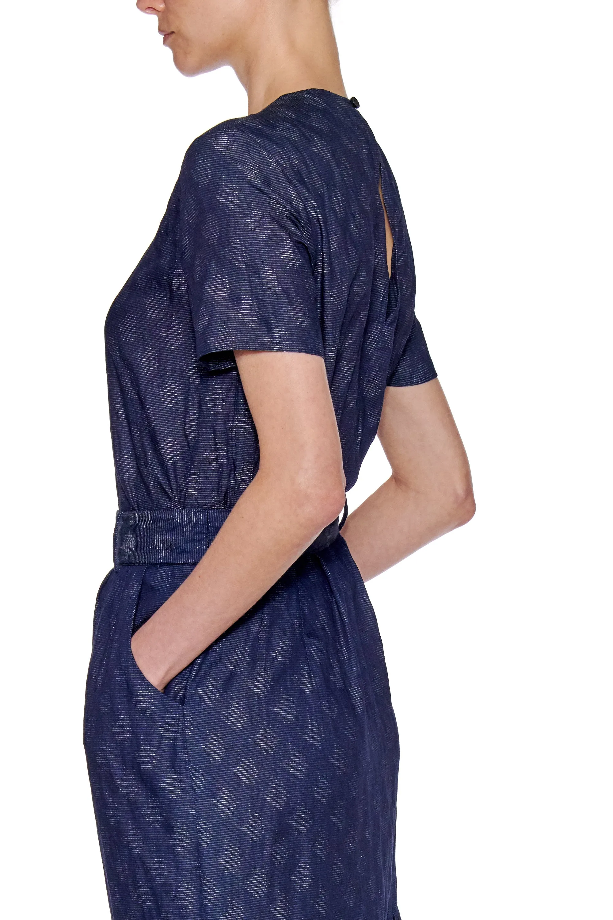 Segovia Top - Loose fit minimal crew blouse