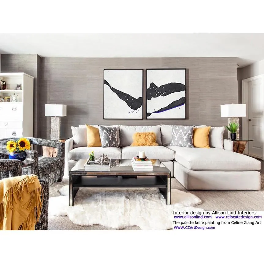 Set of 2 Minimal Art S5