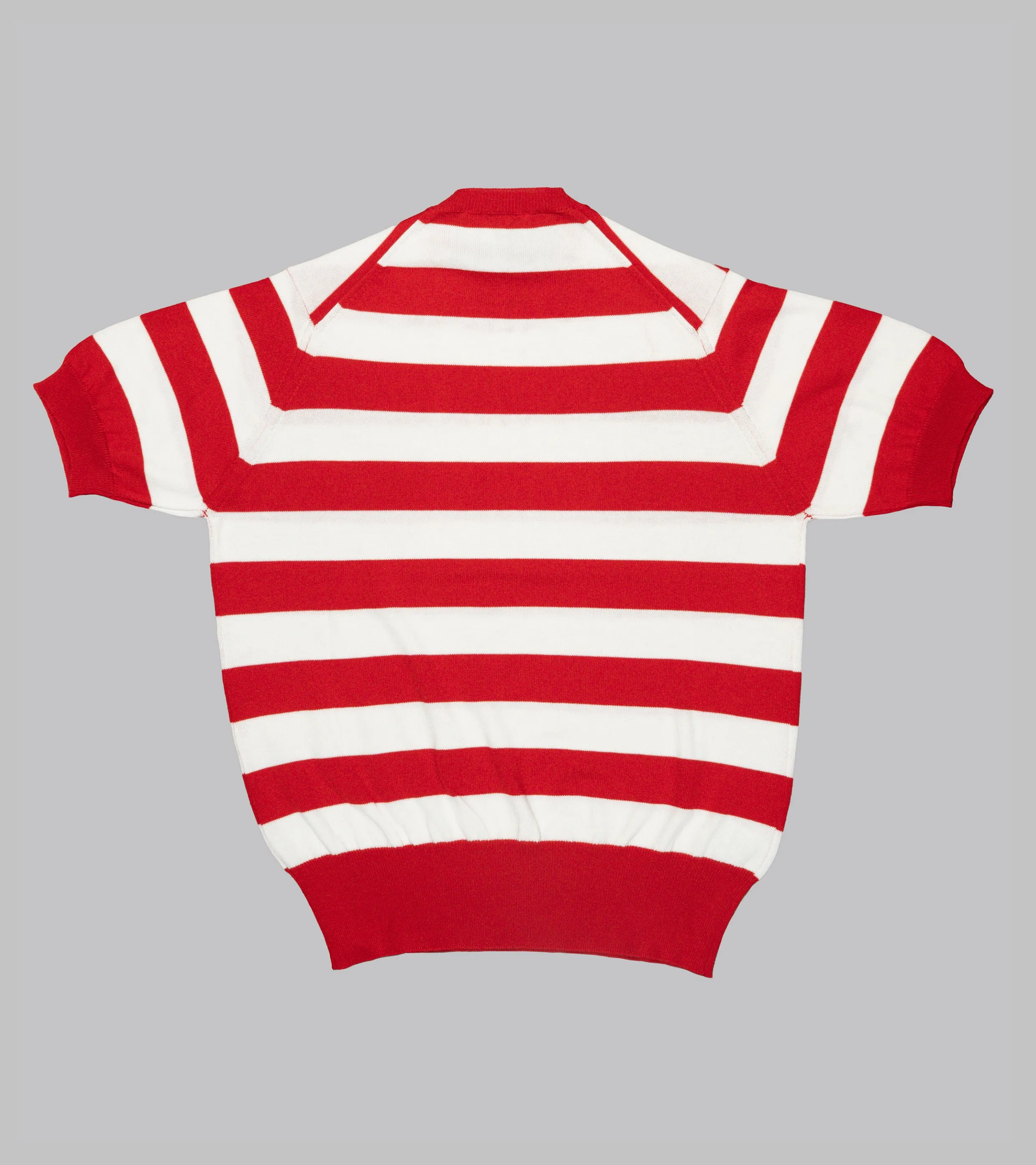 ‘Skipper’ Striped Tee Red/White