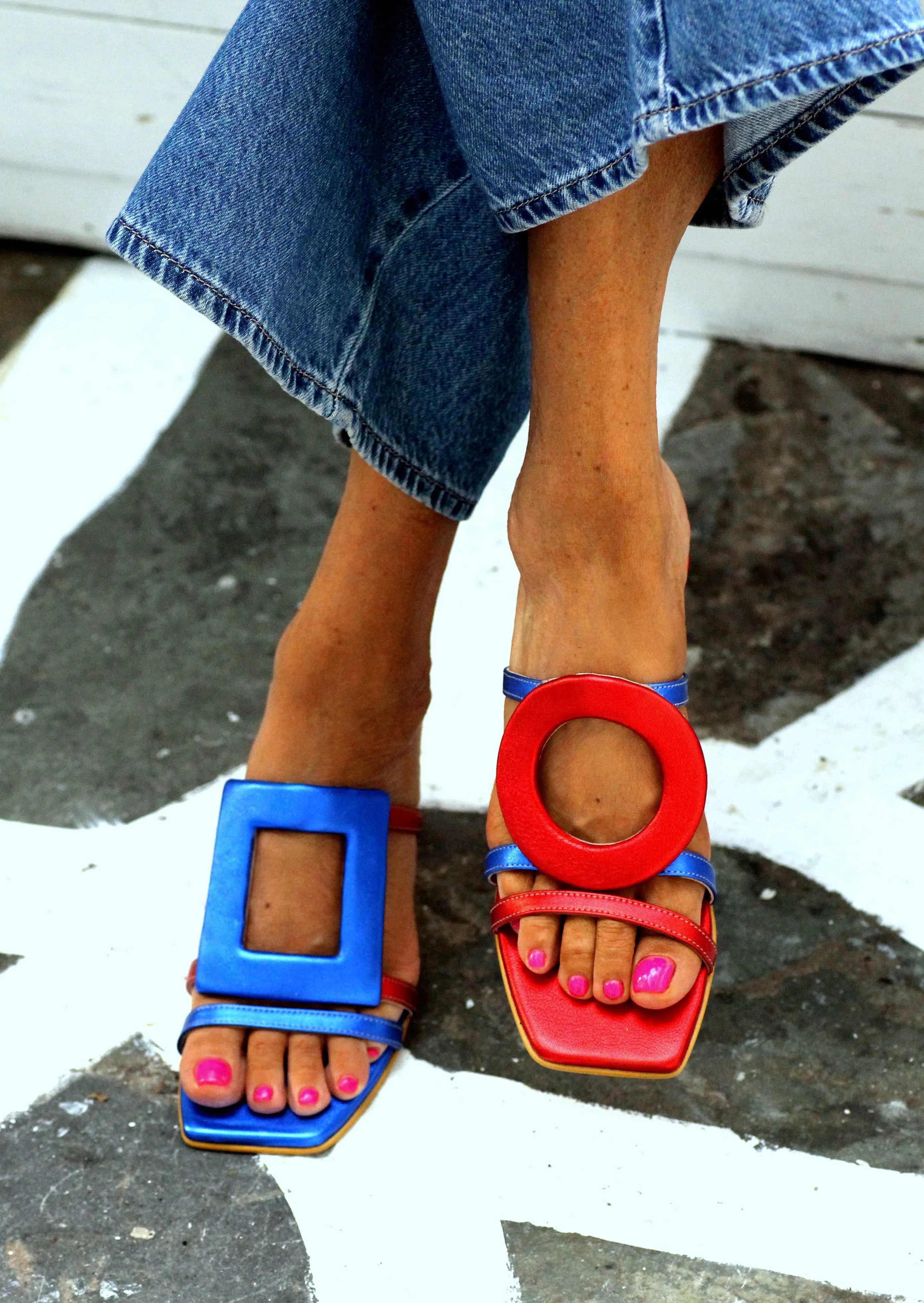 Solace Blue Heel
