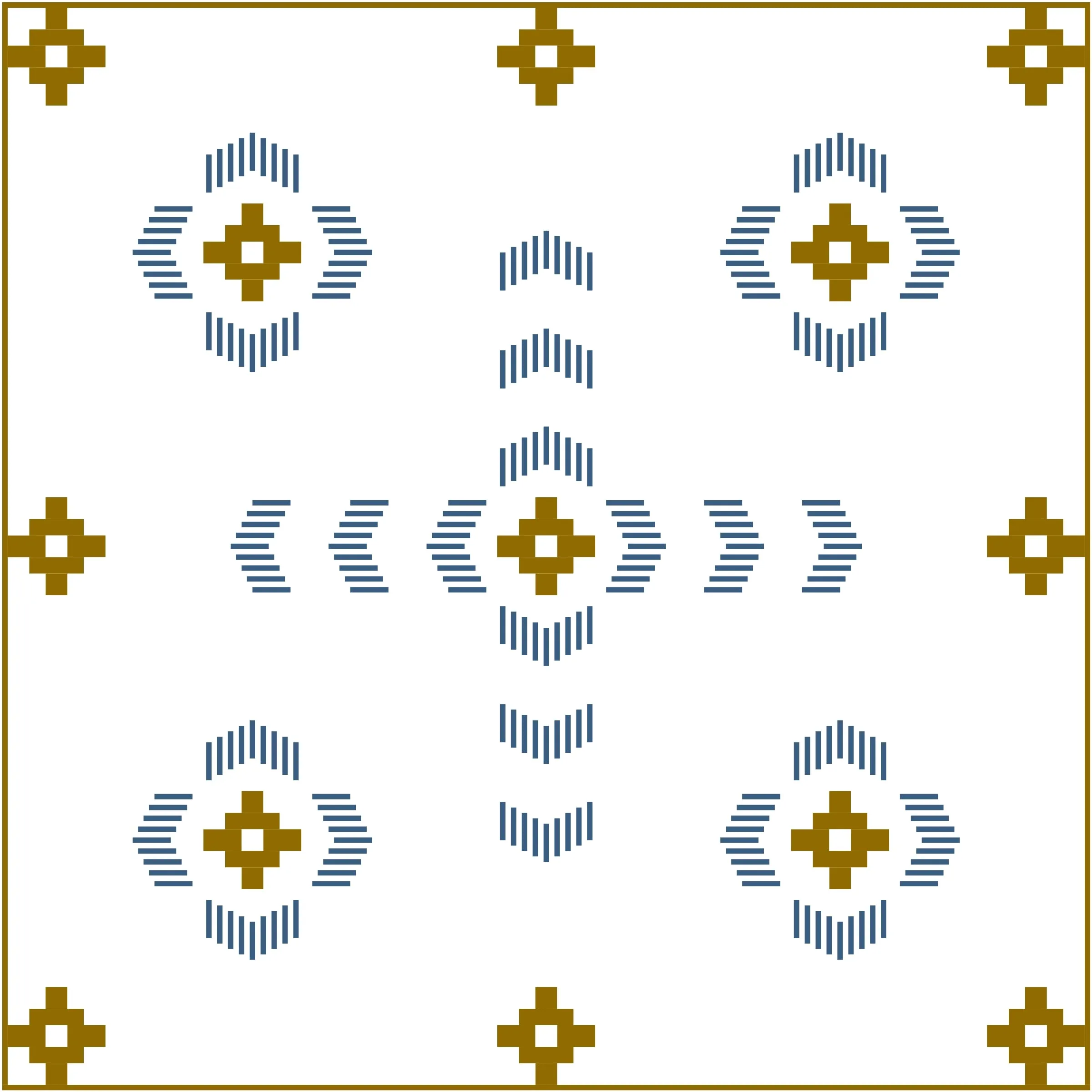 Sonar Quilt Block Pattern