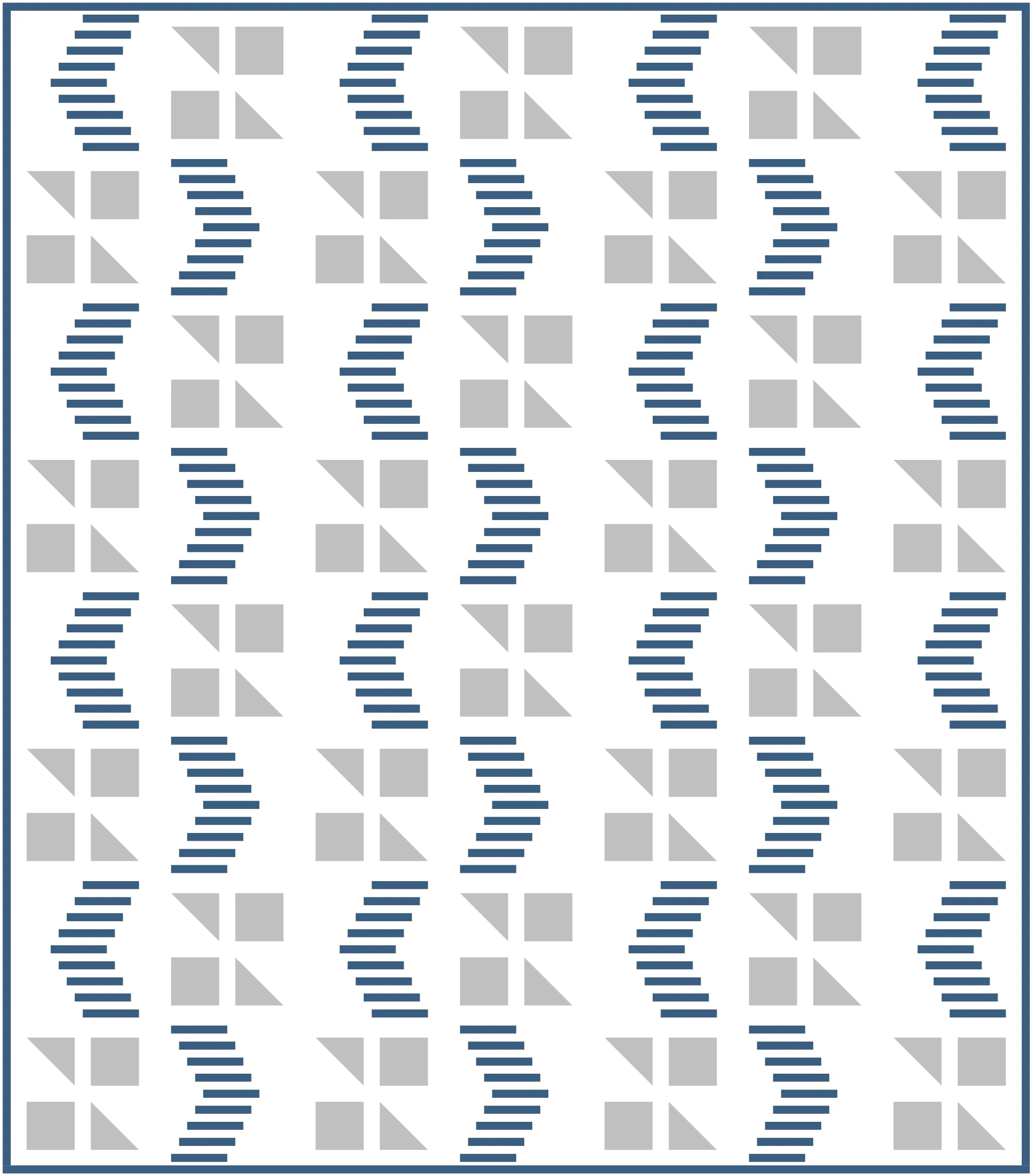 Sonar Quilt Block Pattern