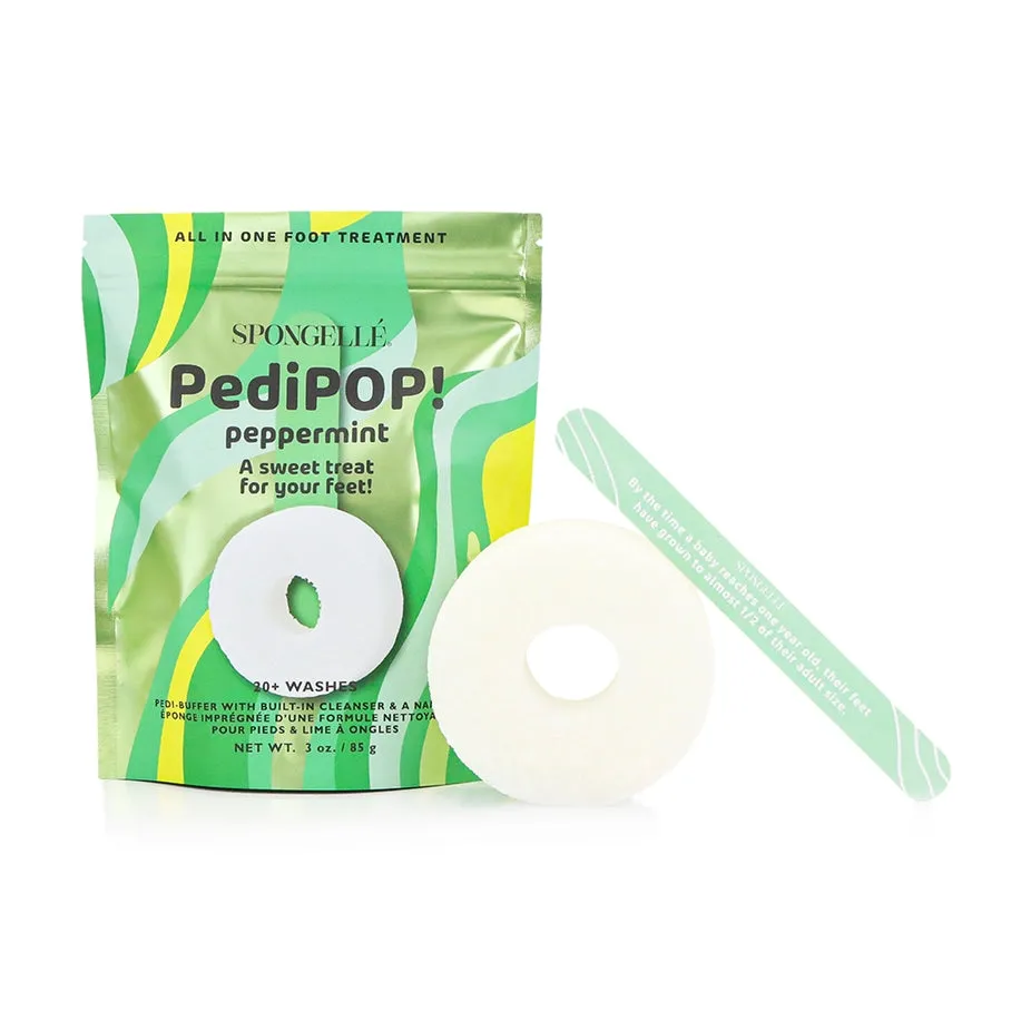 Spongellé - PediPops Pedi Buffer & Nail File
