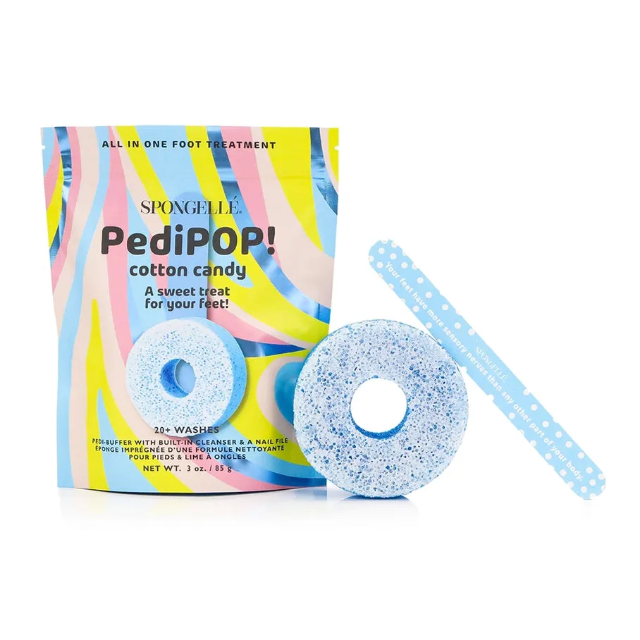 Spongellé - PediPops Pedi Buffer & Nail File