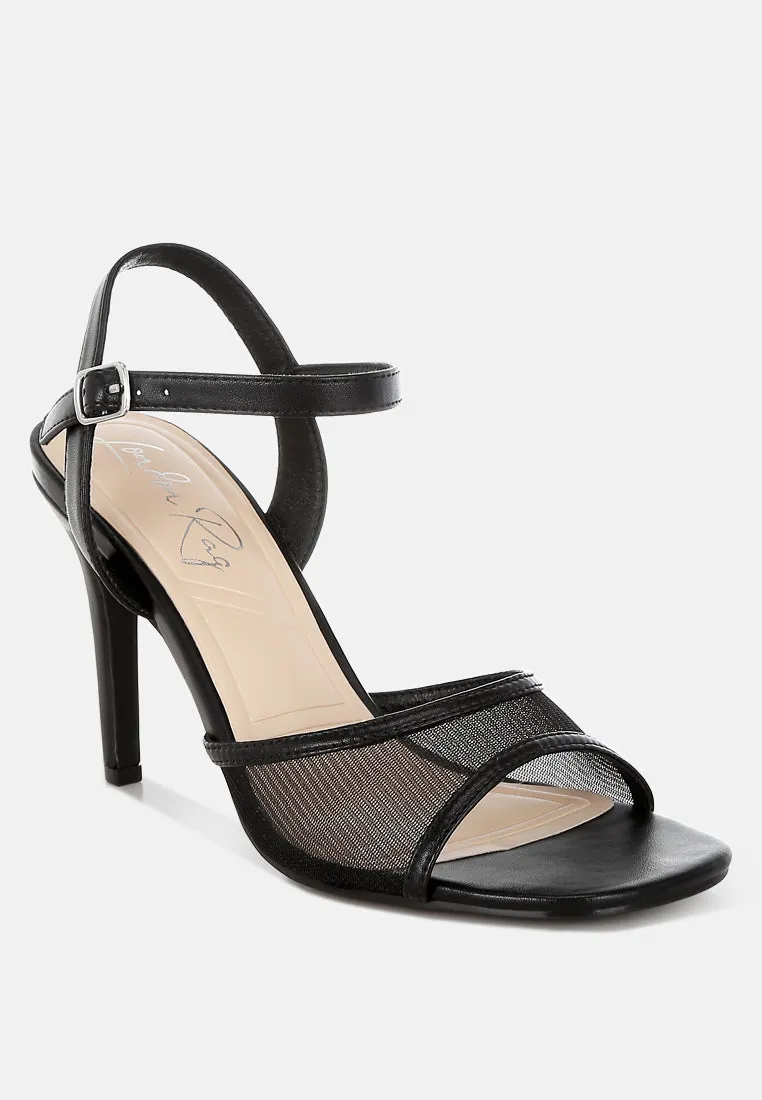 Square Toe Stiletto Heels By RUW