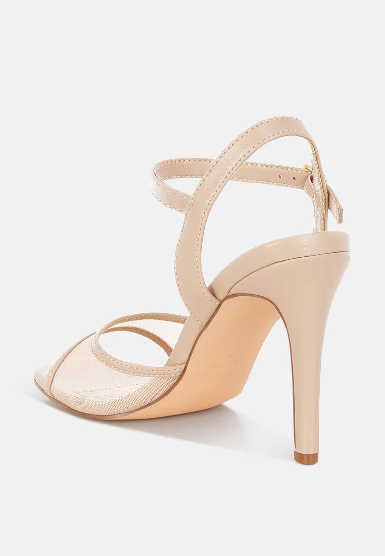 Square Toe Stiletto Heels By RUW
