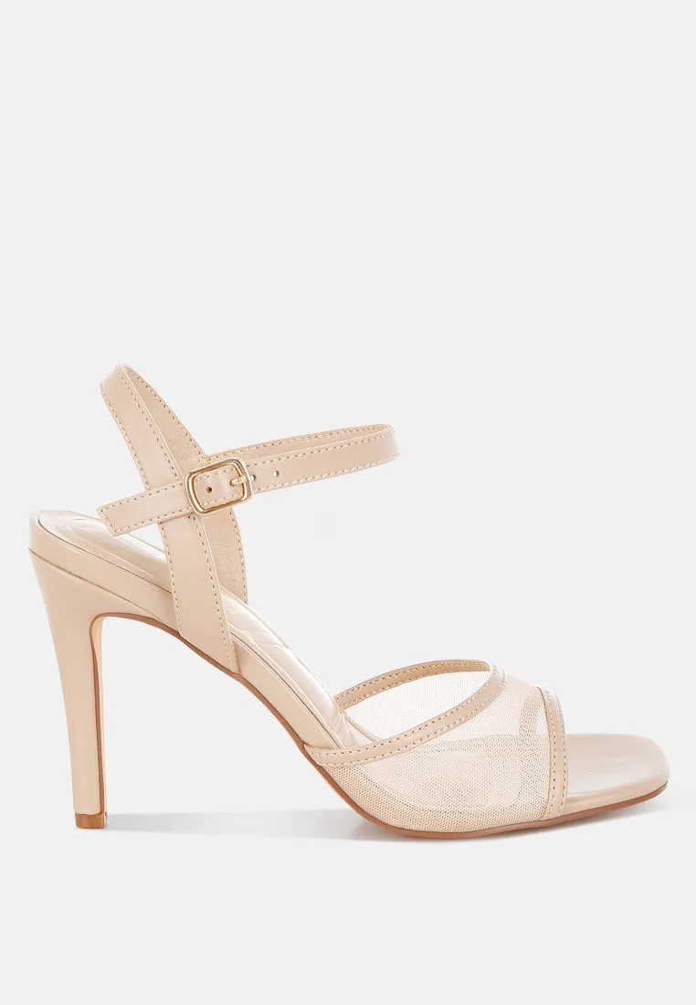 Square Toe Stiletto Heels By RUW