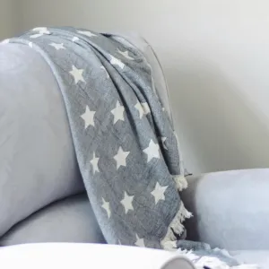 Starbright peshtemal throw towel