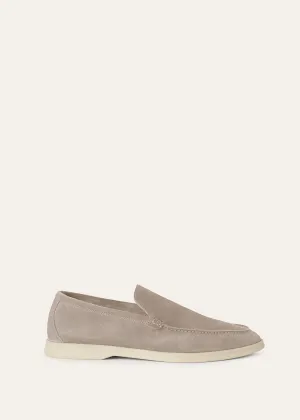 Summer Walk in Beige Suede for Men