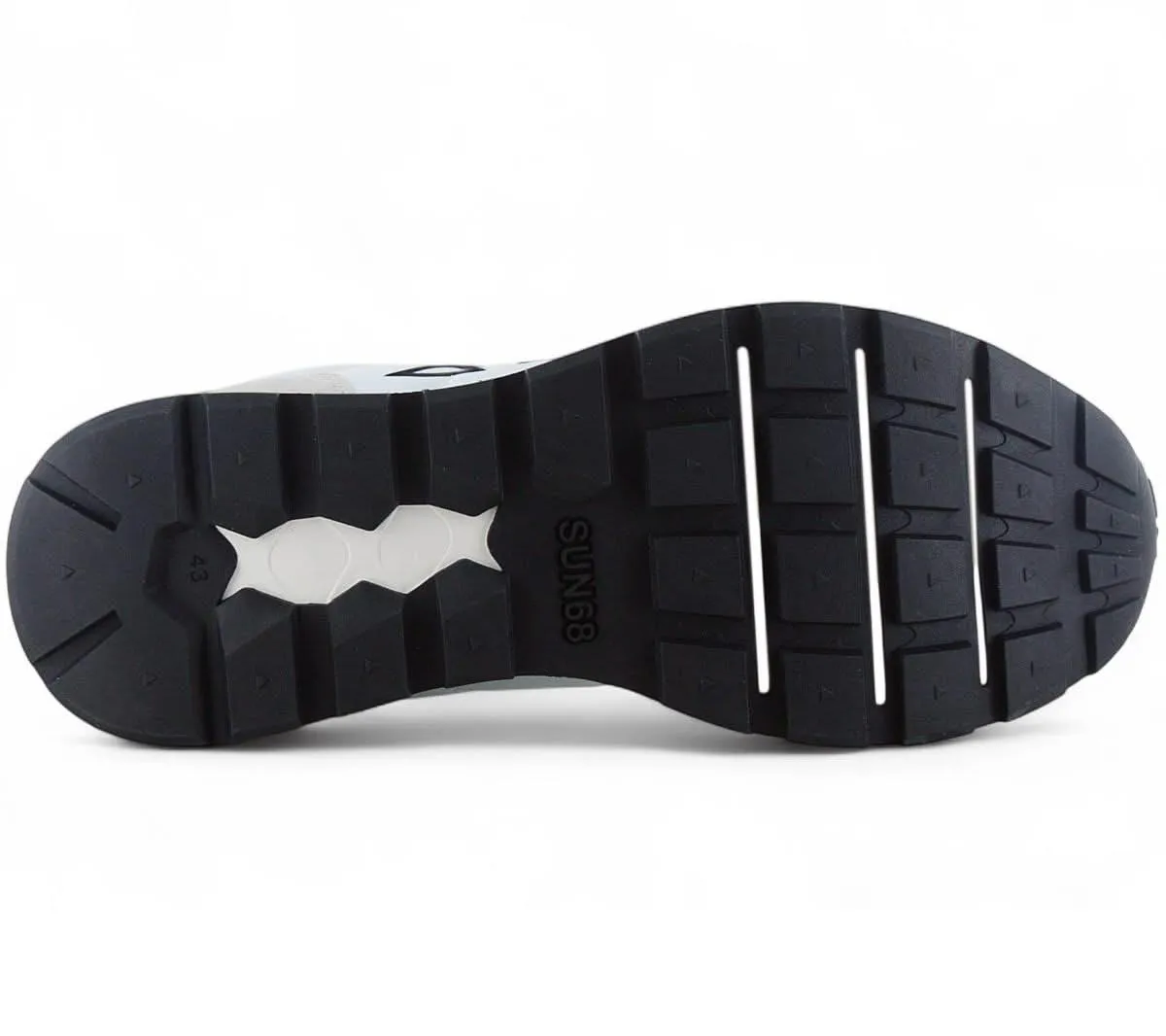 SUN68 Tom Snake - Herren Sneakers Schuhe Weiß Z35104-01