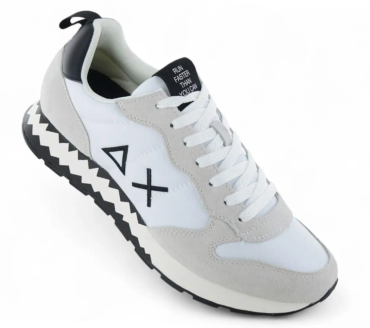 SUN68 Tom Snake - Herren Sneakers Schuhe Weiß Z35104-01
