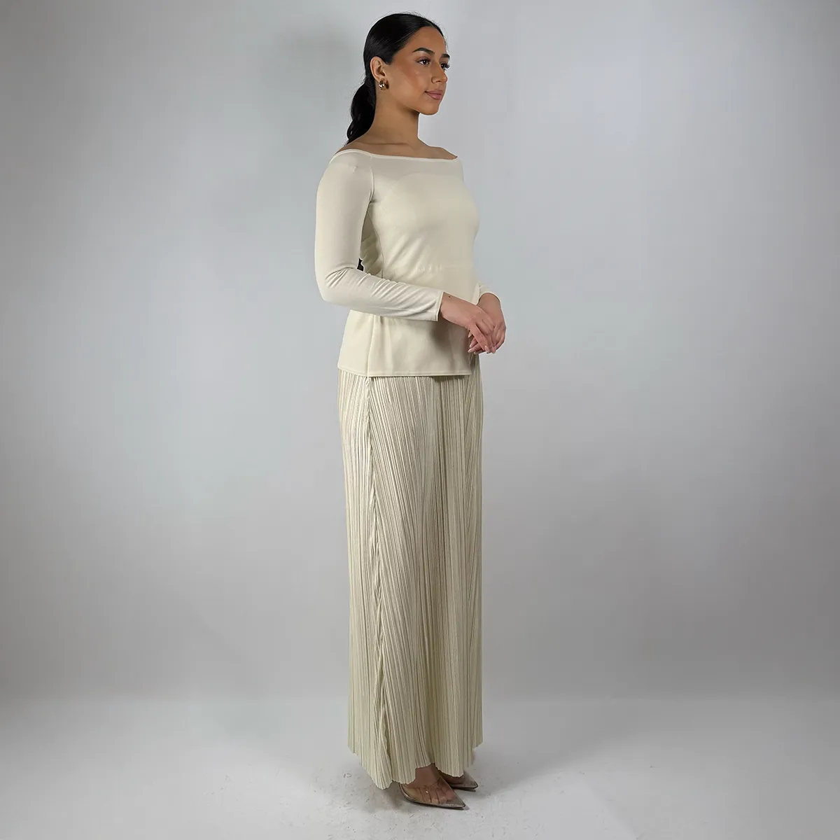 The Beige Starfall Dress