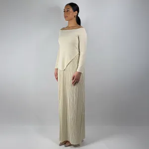 The Beige Starfall Dress