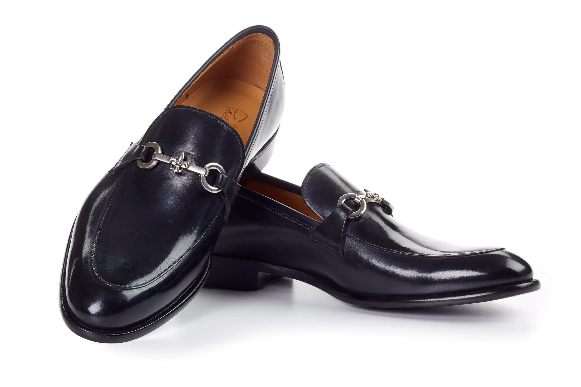 The Caine Bit Loafer - Nero