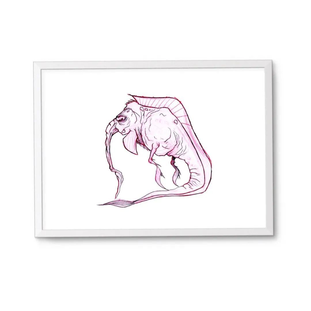 The “Ele-phish” Art Print