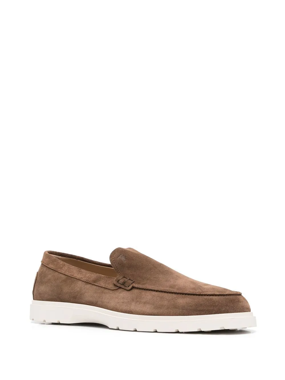 TOD'S Men's Suede Leather Loafers - Slip-On Design