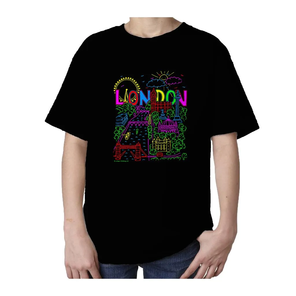 UA London Calling Crayon Kids T-shirt (Black)