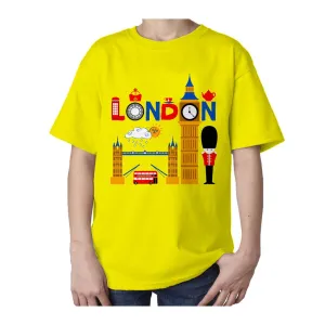 UA London Calling Tea Time Kids T-shirt (Yellow)