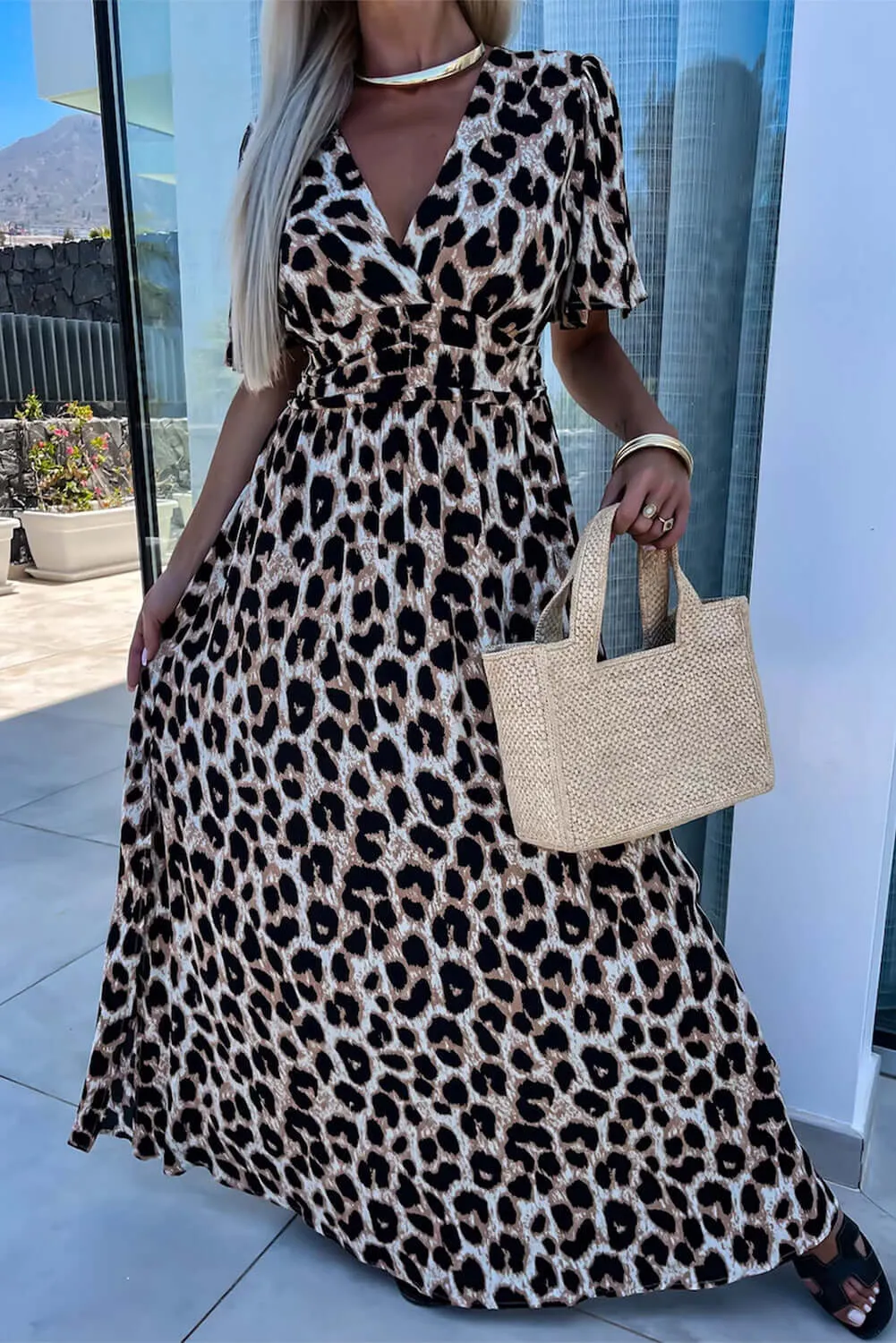 UNTAMED BEAUTY MAXI DRESS