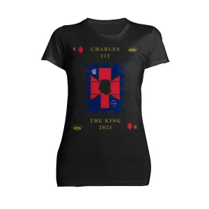 Urban Attitude Kings Coronation 2023 Stamp Charles III Women's T-shirt