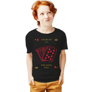 Urban Attitude Kings Coronation 2023 Stencil Royal Flush Youth T-shirt